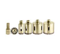 Metabo Set de couronnes diamantées pour carrelage « Dry », 6 pièces, M 14 (628320000) Quantité:1