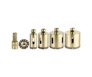 Metabo Set de couronnes diamantées pour carrelage « Dry », 6 pièces, M 14 (628320000) Quantité:1
