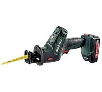 Scie sabre sans fil Metabo SSE 18 LTX Compact 602266500 - 2 x 18 V / 2 Ah Li-Ion - Bois - 3100 tr/min