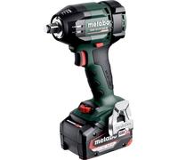 Metabo SSW 18 LTX 550 BL 602404800 Clé à chocs sans fil 18 V Nombre d’accus fournis 2 4 Ah Li-Ion