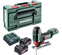 Metabo ST 18 L 90 Scie sauteuse sans fil 18 V 90 mm + 2x batterie 4,0 Ah + chargeur + Metabox