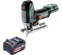 Metabo ST 18 LT 130 BL Scie sauteuse sans fil 18 V 130 mm Brushless + 1x batterie 4,0 Ah - sans chargeur
