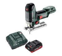 Metabo ST 18 LT 130 BL Scie sauteuse sans fil 18 V 130 mm Brushless + 1x batterie LiHD 4,0 Ah + chargeur