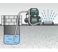 METABO 600976000 - Bomba de agua para uso sanitario/doméstico HWW 6000/50 Inox 1300W altura máx. bombeo 55 m