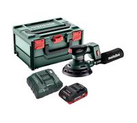 Metabo SXA 18 LTX 150 BL Ponceuse excentrique sans fil 18 V 150 mm Brushless + 1x batterie LiHD 4,0 Ah + chargeur + metaBOX