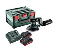Metabo SXA 18 LTX 150 BL Ponceuse excentrique sans fil 18 V 150 mm Brushless + 2x batterie LiHD 4,0 Ah + chargeur + metaBOX