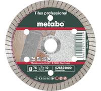 Metabo TP Professional 626874000 Disque à tronçonner diamanté 76 mm 1 pc(s) Carrelage, Pierre naturelle, Céramique