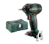 metabo Visseuse à percussion sans fil SSD 18 LTX 200 BL (sans batterie, 18 V, taille de vis max. M16, couple max. 200 Nm, niveaux de couple 12) 602396890 Couleur