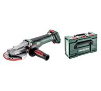 metabo WVBF 18 LT BL 11-125 Quick Meuleuse d'angle à tête plate sans fil 18 V Diamètre du disque 125 mm Sans balais extrêmement plat Réglage de la vitesse avec molette de réglage, écrou de serrage