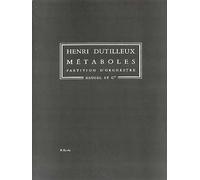 Metaboles / Partition D'étude