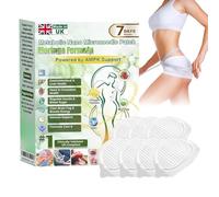 Metabolic Nano Lot de 2 patchs à micro-aiguilles pour homme et femme Formule naturelle de moringa raffermissante et douce pour tous les types de peau