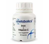 Metabolics bisglycinate de fer et vitamine C 90 gélules
