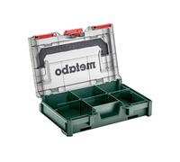 metaBOX 63 XS 626896000 Boîte à outils ABS vert, transparent (L x l x H) 252 x 167 x 63 mm