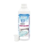 Metacril Idronet + Distributeur, nettoyant Circuit balnéo - 1 Lt | Nettoyant universel spécifique pour baignoires balnéo, formule non moussante, dégraissante et nettoyante