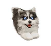 metaDog Husky | Chien Robot Interactif de Compagnie avec Battement de Cœur Réaliste, Réagit au Toucher et à la Voix - Compagnon Émotionnel pour Enfants, Adultes et Seniors - Recharge Type-C