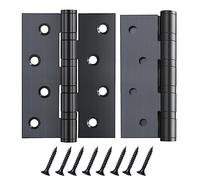 Metafort Charnière Porte, Charnière en Inox 304, Charnière Porte Lourde Pour Portes Fixes 100 mm 2Pcs