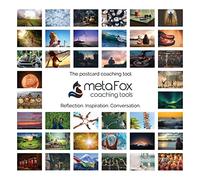 metaFox - 52 Inspirational Cards, Positive Affirmations Cards & Motivational Postcards, Picture Cards for Life Coaching, Therapy, & Personal Advice, Mindfulness Cards, Coaching Cards, Life Design