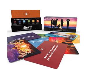 metaFox About Us Conversation Starters | 101 Getting to Know You Questions | Fun and Deep Conversation Cards Game for Friends, Family, teammates