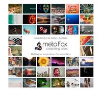metaFox Coffret Original de cartes postales de motivation un jeu de 52 cartes postales pour le coaching et la thérapie