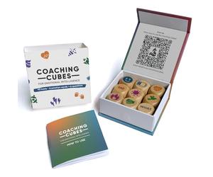 metaFox Cubes de coaching pour l'intelligence émotionnelle - 9 cubes avec des questions de coaching pour l'émotion, le développement personnel - À utiliser comme outils de thérapie, cubes de