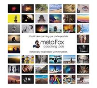 metaFox | Pack de cartes postales Le monde des émotions | 52 cartes de coaching et de thérapie | Maîtrisez vos émotions et développez votre intelligence émotionnelle