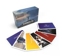 metaFox Stronger You | 52 Strengths Cards for Coaching, Therapy, workshops & Team Building Coaching Cards with Strengths, Icons & Images, Stable & Compact Format for Multiple Reuse