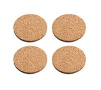 Metafranc Coussinets en liège auto-adhésifs - Absorbe les chocs et anti-vibration - Protection naturelle pour meubles - Pour surfaces lisses, patins de meubles ronds, boudin de porte en liège de 3 mm, 646096