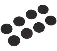 Metafranc Diamètre autocollant-noir-9 pièces-amortisseurs de meubles et articles/EVA Set/patins en caoutchouc/tampon antidérapant/646046, Ø 28 mm (9 pièces)