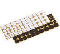 Metafranc WU0645306 Patin en feutre autocollant blanc, marron 1 set