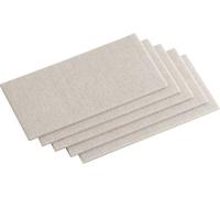 Metafranc WU0645416 Patin en feutre carré, autocollant beige (L x l) 200 mm x 100 mm 1 set