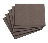 Metafranc WU0645526 Patin en feutre carré, autocollant marron (L x l) 200 mm x