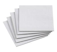 Metafranc WU0645546 Patin en feutre carré, autocollant blanc (L x l) 200 mm x