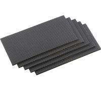 Metafranc WU0645726 Patin pour meuble autocollant noir (L x l) 200 mm x 100 mm 1 set