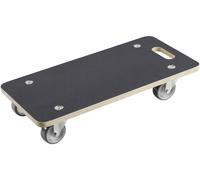 Metafranc WU0822010 Chariot de transport PU, polypropylène (PP) Charge max: 200 kg 590 mm x 290 mm x 110 mm Nombre de roulettes pivotantes 4