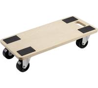 Metafranc WU0822120 Chariot de transport contreplaqué Charge max: 500 kg 590 m x 290 mm x 126 mm Nombre de roulettes pivotantes 4