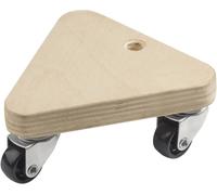 Metafranc WU0822140 Chariot de transport contreplaqué Charge max: 100 kg 134 mm x 134 mm x 52 mm Nombre de roulettes pivotantes 3