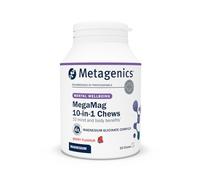Metagenics MegaMag Chews Magnésium, Énergie Système Nerveux, 20 compr.