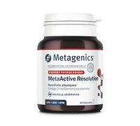 Metagenics - MetaActive Résolution - Oméga-3 EPA/DHA avec SPMs - 60 Gélules