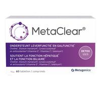 Metagenics MetaClear 60 Comprimés Nouvelle Formule