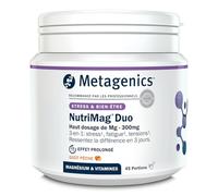 Metagenics NutriMag Duo Magnésium, Fatigue Système Nerveux, Poudre 45 Jours