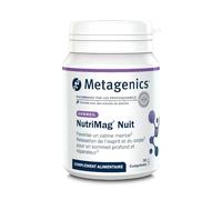 Metagenics NutriMag Nuit - Complexe Magnésium, Safran et Passiflore pour la Détente, le Bien-Être Émotionnel et un Sommeil Réparateur - Végétalien - 30 comprimés