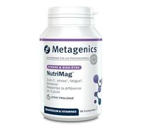 Metagenics NutriMag - Triple Action - Stress, Fatigue, Tensions - Magnésium, Vitamine D & B6, Folate - 90 comprimés - 45 Jours