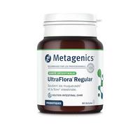 Metagenics UltraFlora Regular - Double Action - Bactéries Vivantes, Vitamine A & D - Probiotiques - Équilibre de la Flore Intestinale - Soutien Intestinal 24h - 60 gélules - 2 Mois