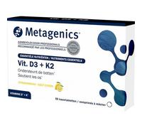 Metagenics Vitamine D3 + K2 56 Comprimés