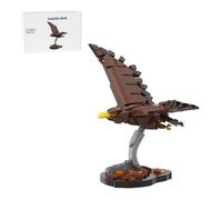 MetaHrystynx Gwaihir MOC-231254 Ensemble de blocs de construction d'oiseaux sur le thème de la nature pour adultes, décoration artistique de maison, bureau, cadeaux STEM pour les amoureux des animaux