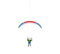 MetaHrystynx Mini modèle de parapente motorisé - Décoration à suspendre pour voiture - Matériau PU doux au toucher - Résiste à l'eau, aux rayures, aux chutes accidentelles - Cadeau pour décoration de