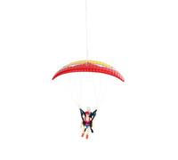 MetaHrystynx Mini modèle de parapente motorisé - Décoration de voiture à suspendre avec matériau PU doux au toucher, résiste à l'eau, aux rayures, aux chutes accidentelles, cadeau pour décoration de