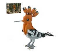 MetaHrystynx MOC-247196 Ensemble de construction d'oiseaux sauvages, modèle de blocs de construction d'oiseaux avec base de scène de branche, modèle sur le thème des animaux de collection à construire