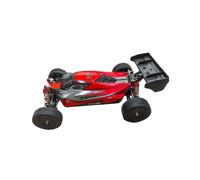 MetaHrystynx Voiture tout-terrain télécommandée sans balais 1/12, 2,4 G 4WD Typhoon Shell avec ESC indépendant, tige de traction réglable, camion télécommandé, cadeau idéal pour les débutants (RTR