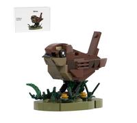 MetaHrystynx Wren MOC-244558 Ensemble de blocs de construction d'oiseaux sur le thème de la nature pour adultes, décoration artistique de maison, bureau, cadeaux STEM pour les amoureux des animaux et